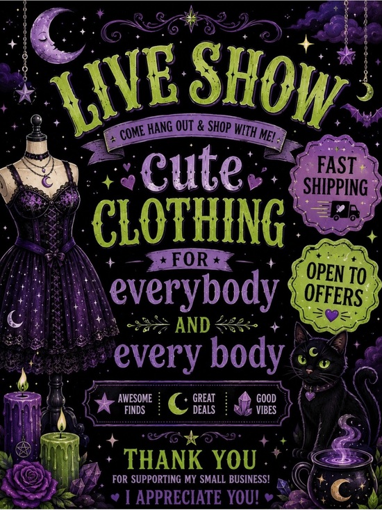 Tops - Live show flyer
